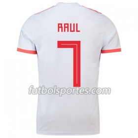 Camisetas España Raul 7 Segunda Equipacion Mundial 2018